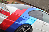 Хром полосы в М-стиле BMW M3 e46