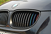 Оклейка оконных молдингов под ShadowLine BMW 5 E60