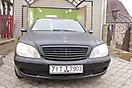 Mercedes S-klasse (W220) — оклейка в черный мат_10