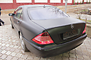 Mercedes S-klasse (W220) — оклейка в черный мат_7